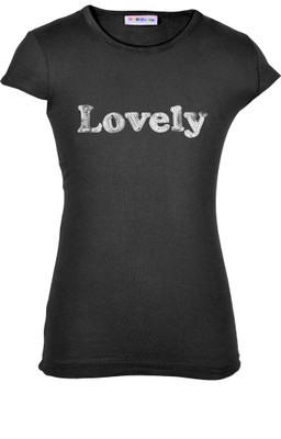

Lil Orchids Casual Cotton Top(Black, Pack of 1