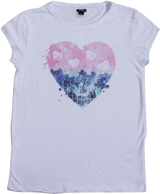 

Indirang Girls Casual Cotton Top(White, Pack of 1