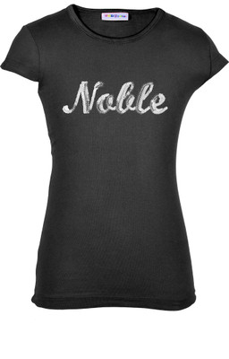 

Lil Orchids Girls Casual Cotton Top(Black, Pack of 1
