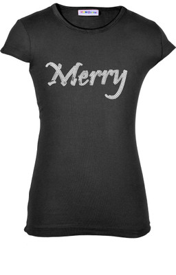 

Lil Orchids Casual Cotton Top(Black, Pack of 1