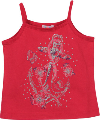 

Beebay Party Cotton Top(Red, Pack of 1)