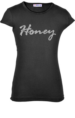 

Lil Orchids Casual Cotton Top(Black, Pack of 1