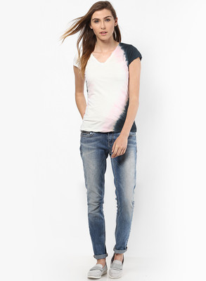

Only Casual Short Sleeve Solid Women's White Top, Cloud dancer
