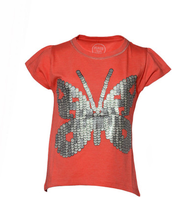 

Pepito Casual Cotton Top(Pink, Pack of 1, Multi