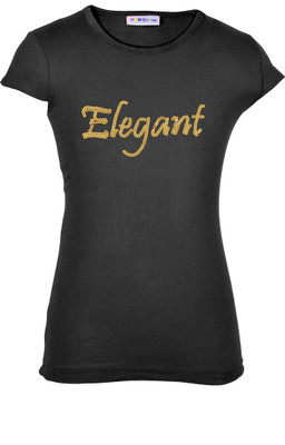 

Lil Orchids Girls Casual Cotton Top(Black, Pack of 1