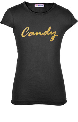 

Lil Orchids Casual Cotton Top(Black, Pack of 1