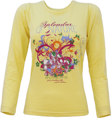 

Kothari Girls Casual Cotton Top(Yellow, Pack of 1