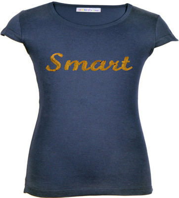 

Gkidz Girls Casual Cotton Top(Pack of 1, Navy