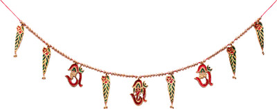 

Ziyana OM Ganesha Bandanwar Toran(Metal)