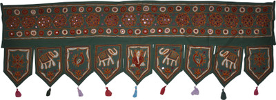 

Lal Haveli Ethnic Handmade Rajasthani Traditional Hanging Toran(Cotton)