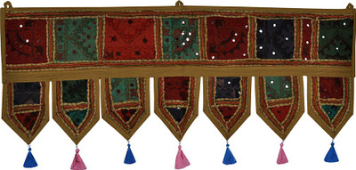 

Lal Haveli Lal Haveli Handmade Cotton Wall Tapestry Decorative Door Hanging Toran(Cotton)