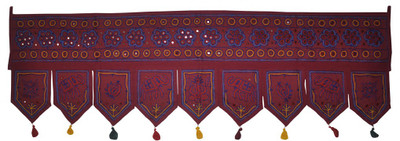 

Lal Haveli Beautiful Decoration Bandhanwar Toran(Cotton)