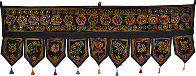 

Lal Haveli Home Décor Cotton Door Valance Hanging Toran(Cotton)