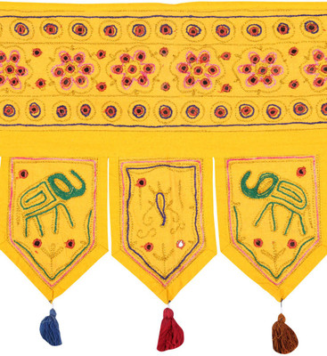 

Rajrang Elephant Toran/Door Hanging Toran(Cotton)