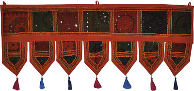 

Lal Haveli Modern Attractive Home Décor Door Valance Hanging Toran(Cotton)