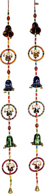 

Lal Haveli Metal Door Hanging Toran(Metal)