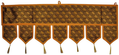 

Lal Haveli Ethnic Beautiful Brocade Work Silk Toran Toran(Silk)