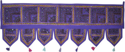 69% OFF on Lal Haveli Ethnic Handmade Mirror Embroidered Door Decoration Door Hanging Toran(Cotton)