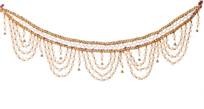

eCraftIndia Decorative Beads Colorful Bandarwal Toran(Beads, Cotton Laces, Fancy Stones)