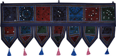 

Lal Haveli Handmade Cotton Tapestry Toran Decorative Wall / Toran(Cotton)