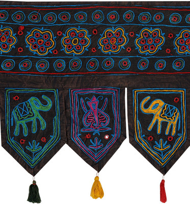 

Rajrang Floral Toran/Door Hanging Toran(Cotton)