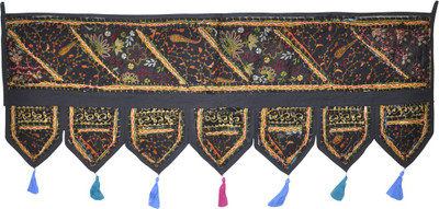 

Lal Haveli Ethnic Patchwork With Embroidery Door Hanging Toran(Cotton)