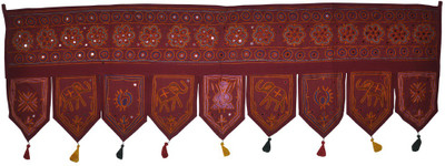 

Lal Haveli Beautiful Decoration Bandhanwar Toran(Cotton)