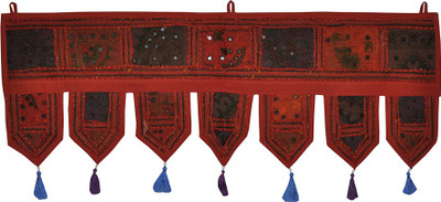 

Lal Haveli Traditional Decorative Door Hanging Toran(Cotton)