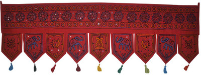 

Lal Haveli Ethnic Attractive Decoration Hanging Toran(Cotton)
