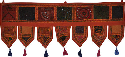 

Lal Haveli Handmade Ethnic Designer Cotton Door Hanging Toran(Cotton)