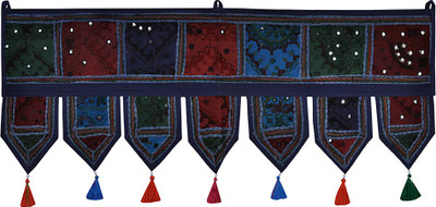 

Lal Haveli Lal Haveli Handmade Cotton Wall Tapestry Decorative Door Hanging Toran(Cotton)