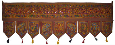 33% OFF on Lal Haveli Beautiful Embroidery with Mirror Work Handmade Toran(Cotton) 33% OFF on Lal Haveli Beautiful Embroidery with Mirror Work Handmade Toran(Cotton)