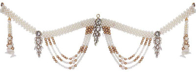

Creativity Centre Stylish Pearl N Gorgeous Latkan Bandanwar Door Hanging Toran(Pearl, Metal Beads)