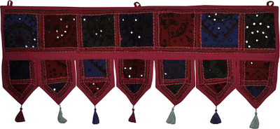 

Lal Haveli Home Decor Attractive Cotton Door Valance Hanging Toran(Cotton)
