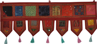 

Lal Haveli Lal Haveli Handmade Cotton Wall Tapestry Decorative Door Hanging Toran(Cotton)