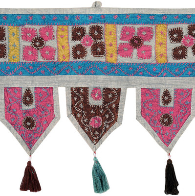 

Rajrang Floral Toran/Door Hanging Toran(Cotton)
