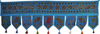 

Lal Haveli Handmade Cotton Door Valance Hanging Toran(Cotton)