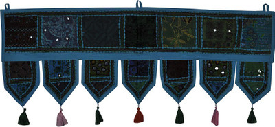 

Lal Haveli Modern Attractive Home Décor Door Valance Hanging Toran(Cotton)