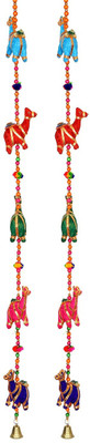 

Little Jaipur Fabric Camel Door Hanging Set Toran(Fabric)