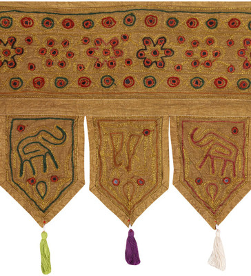 

Rajrang Elephant Toran/Door Hanging Toran(Cotton)