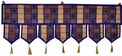 

Lal Haveli Ethnic Traditional Handmade Vintage Bandhanwar Toran(Silk)