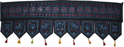 

Lal Haveli Beautiful Decoration Bandhanwar Toran(Cotton)