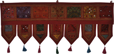 

Lal Haveli Handmade Ethnic Designer Cotton Door Hanging Toran(Cotton)