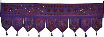 

Lal Haveli Modern Attractive Cotton Decorative Door Valance Hanging Toran(Cotton Febric)