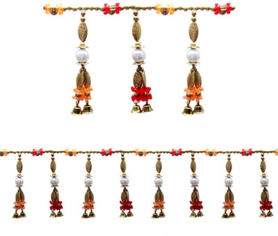 

Creativity Centre Pearl and Metal Design Bandanwar Door Hanging Toran(Pearl and Metal)