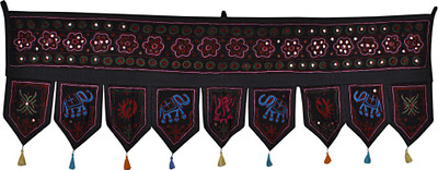 

Lal Haveli Handmade Cotton Door Valance Hanging Toran(Cotton)