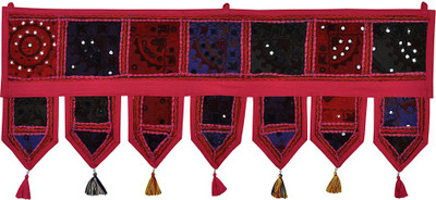 

Lal Haveli Lal Haveli Handmade Cotton Wall Tapestry Decorative Door Hanging Toran(Cotton)
