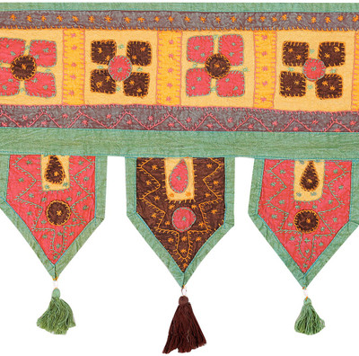 

Rajrang Floral Toran/Door Hanging Toran(Cotton)