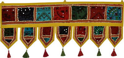 

Lal Haveli Lal Haveli Handmade Cotton Wall Tapestry Decorative Door Hanging Toran(Cotton)