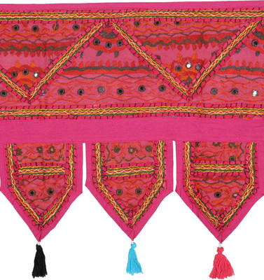 

Rajrang Floral Toran/Door Hanging Toran(Cotton)